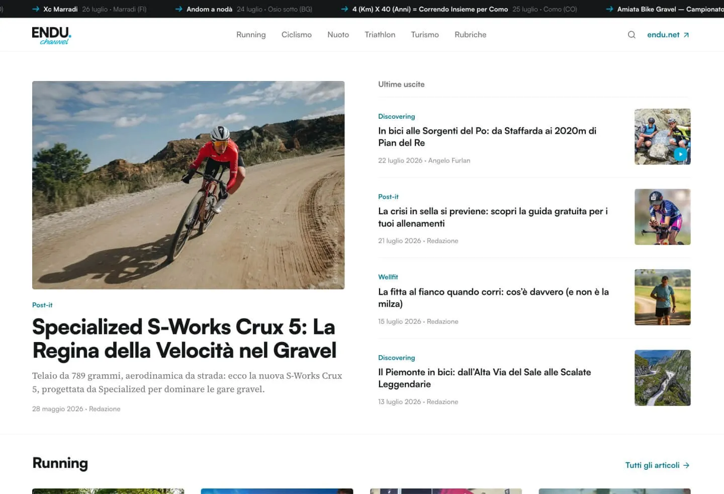 ENDUchannel: il magazine sportivo di ENDU