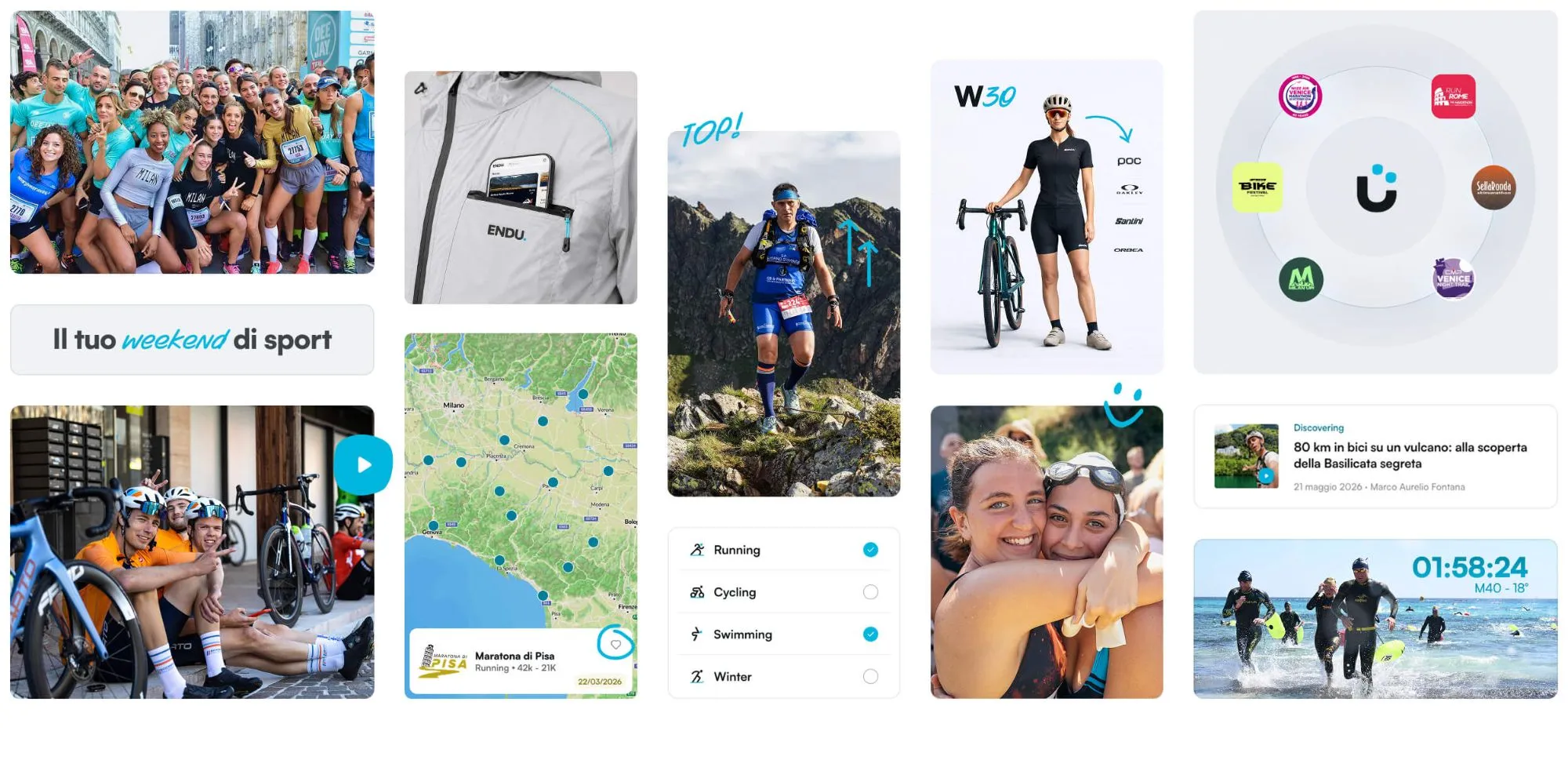 L'ecosistema ENDU: eventi, app, mappa e contenuti