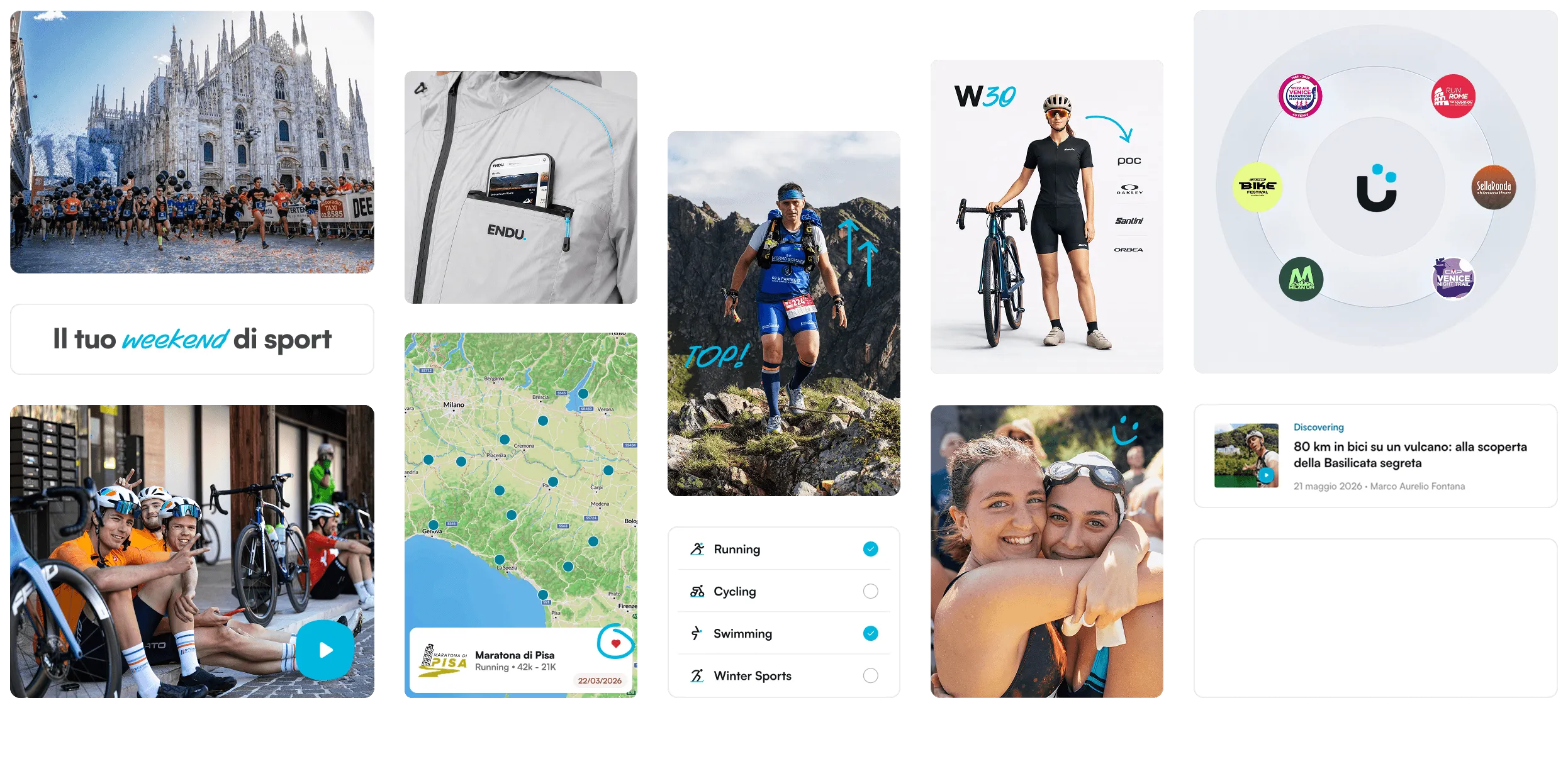 L'ecosistema ENDU: eventi, app, mappa e contenuti